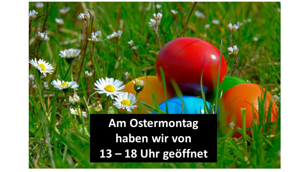 Ostermontag öffnen wir für Sie! Alte Residenzapotheke